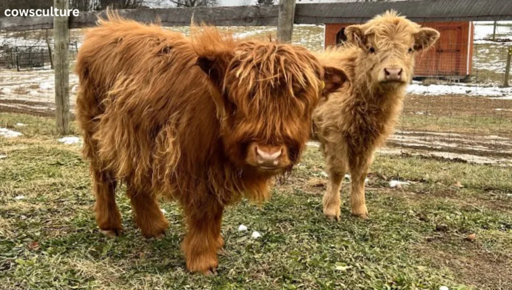 how much land does a mini highland cow need