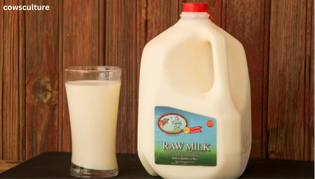 how long does raw cow milk last